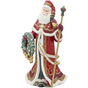 Fitz and Floyd Noel Holiday Grand Santa Figurine, 19.25-in - Red