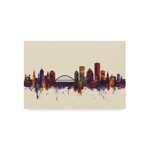 Trademark Global Michael Tompsett Rochester New York Skyline Iii Canvas Art - 20
