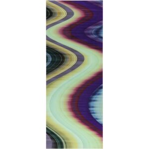 Empire Art Direct Rumba Abstract 3 Frameless Free Floating Tempered Glass Panel Graphic Abstract Wall Art, 63