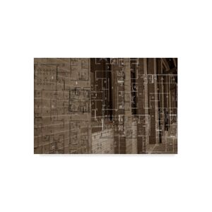 Trademark Global Sisa Jasper Architecture Drawing Iii Canvas Art - 20