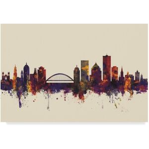 Trademark Global Michael Tompsett Rochester New York Skyline Iii Canvas Art - 37