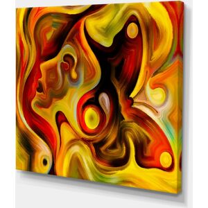 Design Art Designart Butterfly'S Emotions Abstract Canvas Art Print - 40