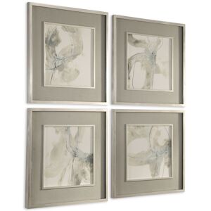 Uttermost Divination Abstract Art Set of 4