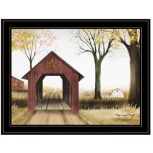 Trendy Decor 4u Buck County Bridge By Billy Jacobs Ready To Hang Framed Print Collection