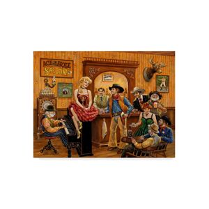 Trademark Global Lee Dubin 'Wild Wild West Saloon' Canvas Art - 47