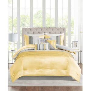 Madison Park Amherst 7-Pc. Comforter Set, California King - Yellow