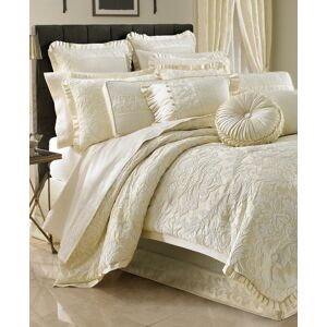 J Queen New York Marquis 3-Pc. Duvet Cover Set, Queen - Cream