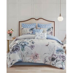 Madison Park Cassandra 8-Pc. Comforter Set, Queen - Blue