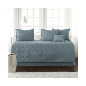 Southshore Fine Linens The Brickyard Collection 6 Piece Twin Day Bed Cover Set - Teal
