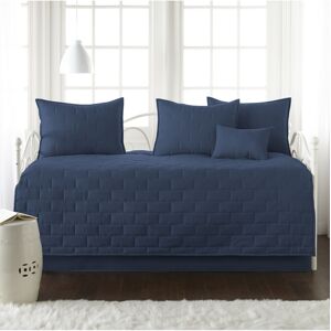 Southshore Fine Linens The Brickyard Collection 6 Piece Twin Day Bed Cover Set - Navy