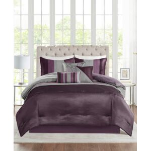 Madison Park Amherst 7-Pc. Comforter Set, Queen - Purple