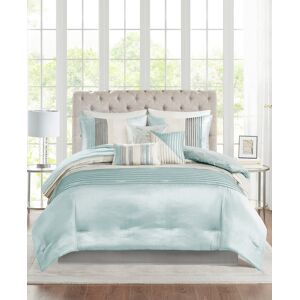 Madison Park Amherst 7-Pc. Comforter Set, Queen - Aqua