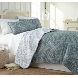 Southshore Fine Linens Winter Brush Lightweight Reversible Quilt Sham Set