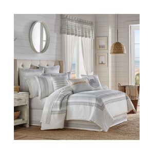 J Queen New York Waterbury Comforter Set, Queen - Spa