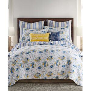 Levtex Tropical Sea Reversible 3-Pc. Quilt Set, King/California King - Multi