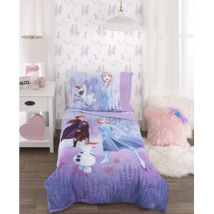 Disney Frozen 4-Piece Toddler Bedding Set - Purple