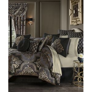 J Queen New York Savoy 4-Pc. Comforter Set, Queen - Pewter