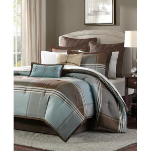 Madison Park Lincoln Square 8-Pc. Comforter Set, California King - Brown