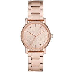 Dkny Women's Soho Rose Gold-Tone Stainless Steel Bracelet Watch 34mm - Rose Gold