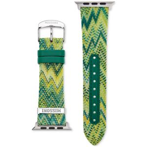 Missoni Green Zigzag Fabric Strap for Apple Watch 42/44/45mm - Multicolor