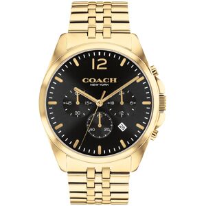 Coach Men's Greyson Gold-Tone Stainless Steel Bracelet Watch 43mm - Gold