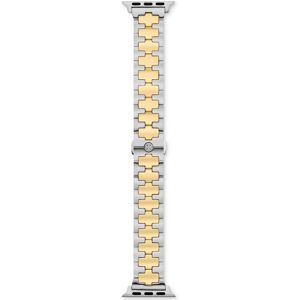 Tory Burch Reva Two-Tone Stainless Steel Bracelet For Apple Watch 38mm/40mm