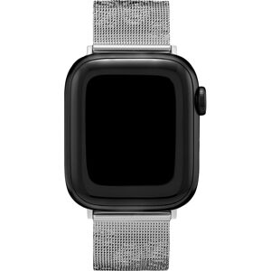 Olivia Burton Women's Silver-Tone Stainless Steel Mesh Apple Watch Strap 38mm, 40mm, 41mm - Silver