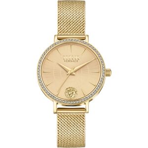 Versace Versus Versace Women's Mar Vista Gold Ion-Plated Mesh Bracelet Watch 34mm - Gold