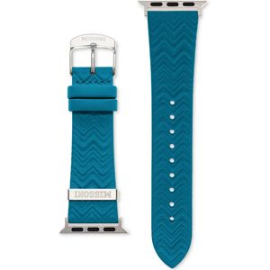 Missoni Green Zigzag Leather Strap for Apple Watch 38/40/41mm - Green