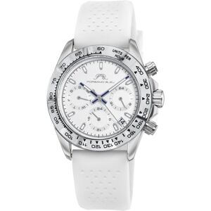 Porsamo Bleu Women's Alexis Sport Silicone Strap Watch 923AALR - White