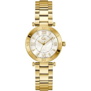 Guess Gc Muse Women's Swiss Gold-Tone Stainless Steel Bracelet Watch 34mm - Gold-tone