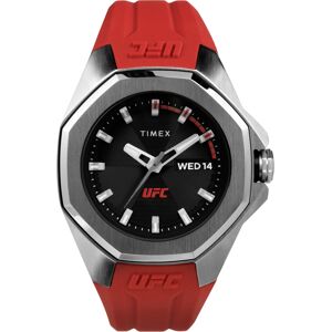 Timex Ufc Men's Quartz Pro Silicone Red Watch, 44mm - Red