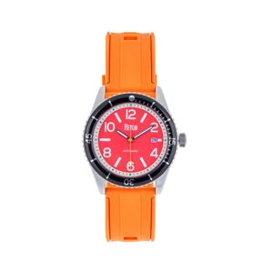 Reign Men Gage Rubber Watch - Red/Orange, 42mm - Red/orange