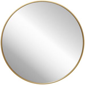 Hbcy Creations Wall Mirror For Entryways, Washrooms, Living Rooms And More - Gold