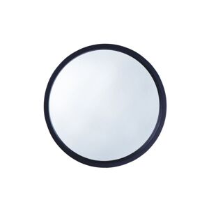 Mirrorize Round Wood Frame Bathroom Vanity Wall Mirror, 30