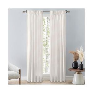 Ricardo Grasscloth 2/Way Pinch Pleated w/Back Tabs Curtain Pair 150