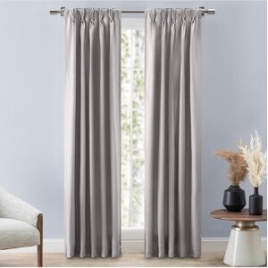 Ricardo Grasscloth 2/Way Pinch Pleated w/Back Tabs Pair Curtain 100