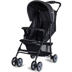 Costway Foldable Lightweight Baby Stroller Kids Travel Pushchair 5-Point Safety System - Black