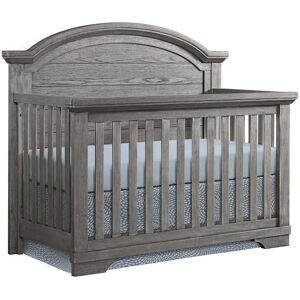 Westwood Design Foundry Wood Arch Top Convertible Crib in Brushed Pewter