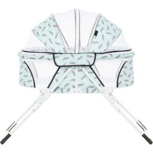 Dream On Me Karley Plus Portable Bassinet With Removable Canopy And Folding Legs - Ice blue