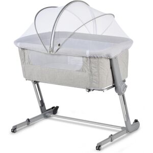 Unilove Hug Me Plus 3-in-1 Bedside Sleeper & Portable Bassinet with Mosquito Net - Shadow Gray