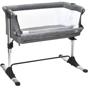 Costway Portable Baby Bed Side Sleeper Infant Travel Bassinet Crib - Grey