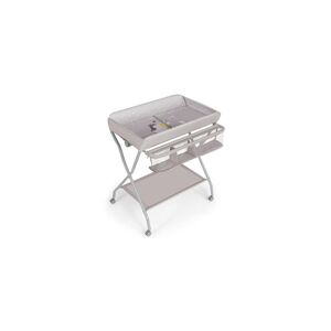 Slickblue Baby Changing Table with Safety Belt and 4-side Defense - Grey