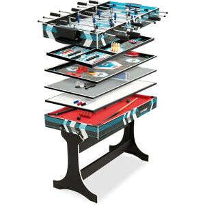 Flat River Group Hy-pro Metron 12 Games in 1 Table Top Game Pool - Multi