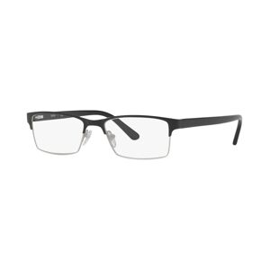 Sferoflex SF2289 Men's Rectangle Eyeglasses - Blacksilve