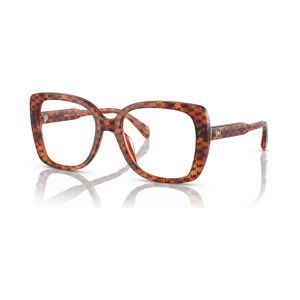 Michael Kors Women's Square Eyeglasses, MK4104U 53 - Amber Mk Heritage