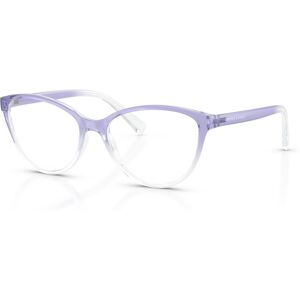 Armani Exchange Women's Pillow Eyeglasses, AX3053 - Shiny Lilac Gradient Shiny Lilac Gradien