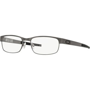 Oakley OX5038 Metal Plate Men's Rectangle Eyeglasses - Silver