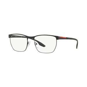 Prada Linea Rossa Ps 50LV Men's Irregular Eyeglasses - Black