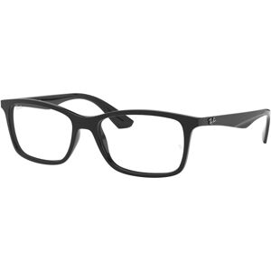 Ray-Ban RB7047 Unisex Square Eyeglasses - Top Black